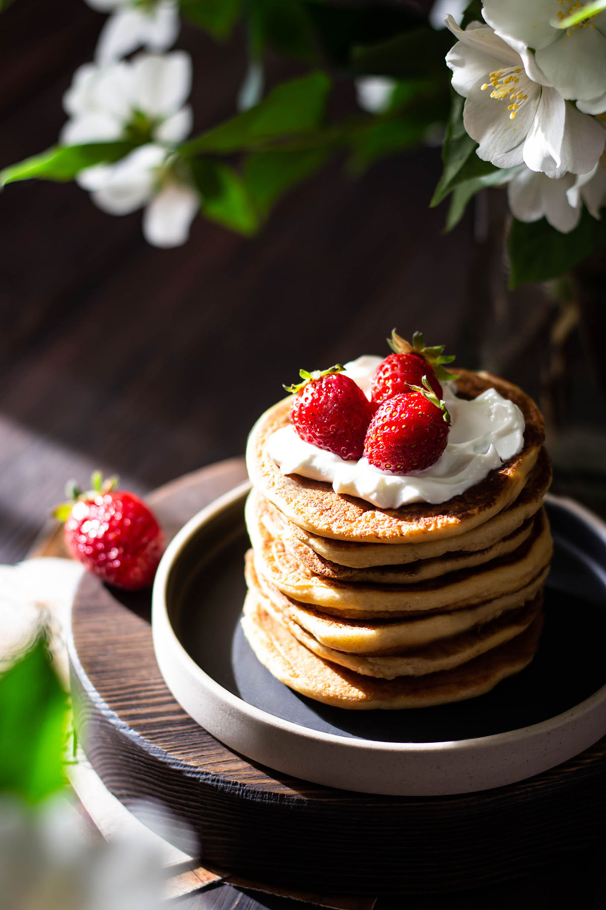 Vegan Buttermilk Pancakes