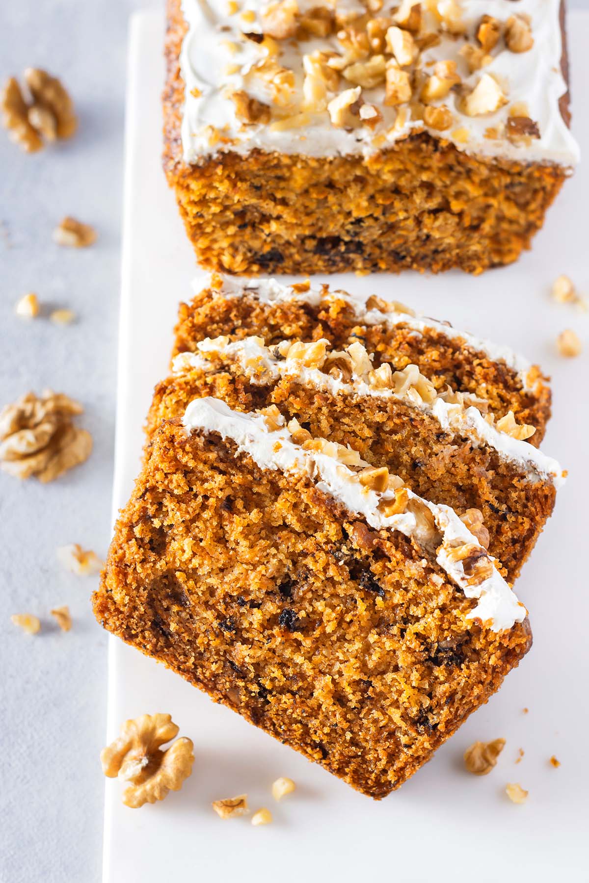 Super Moist Carrot Cake Loaf (Gluten-free)