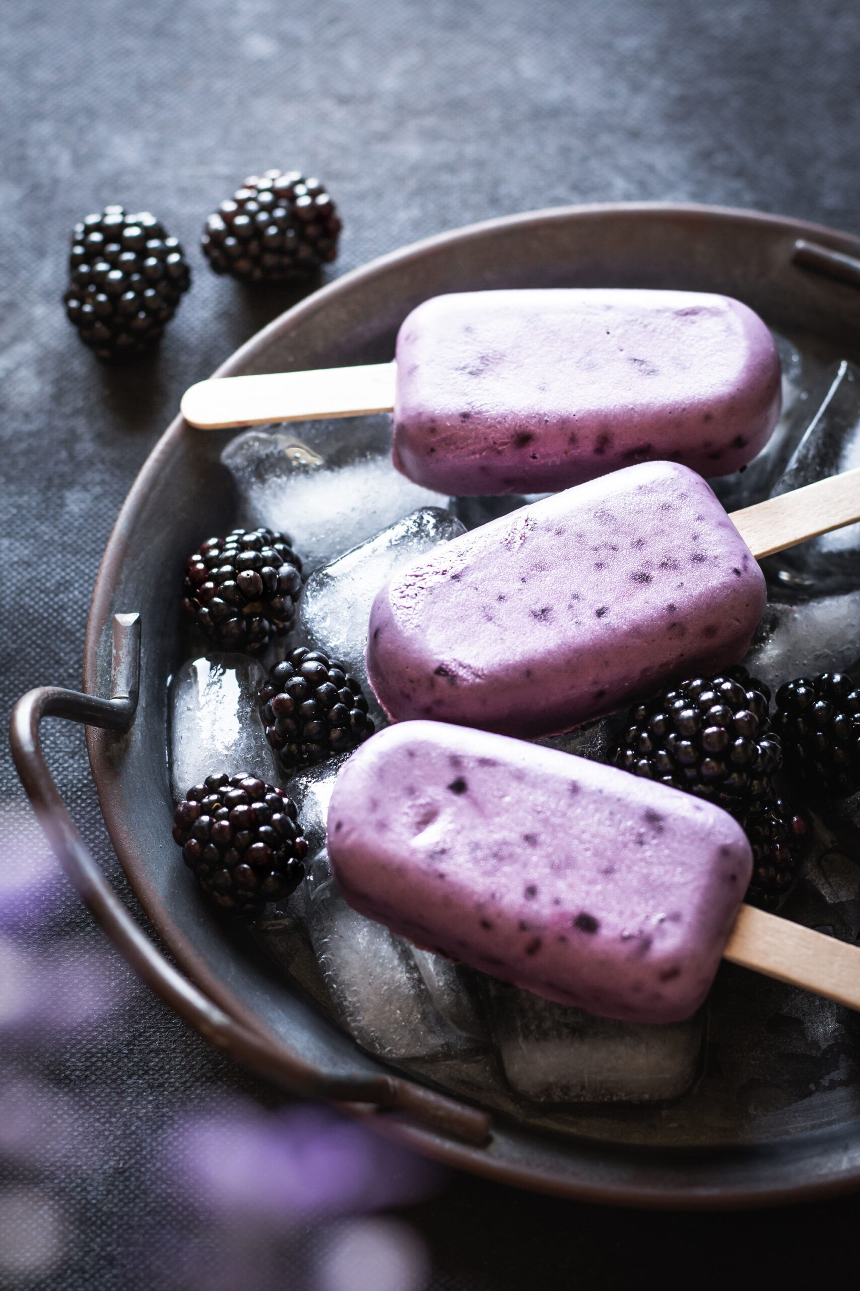 Blackberry Ice Cream