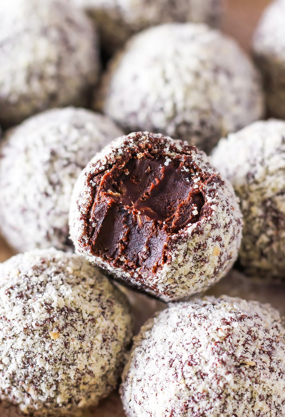 Chocolate Hibiscus Truffles