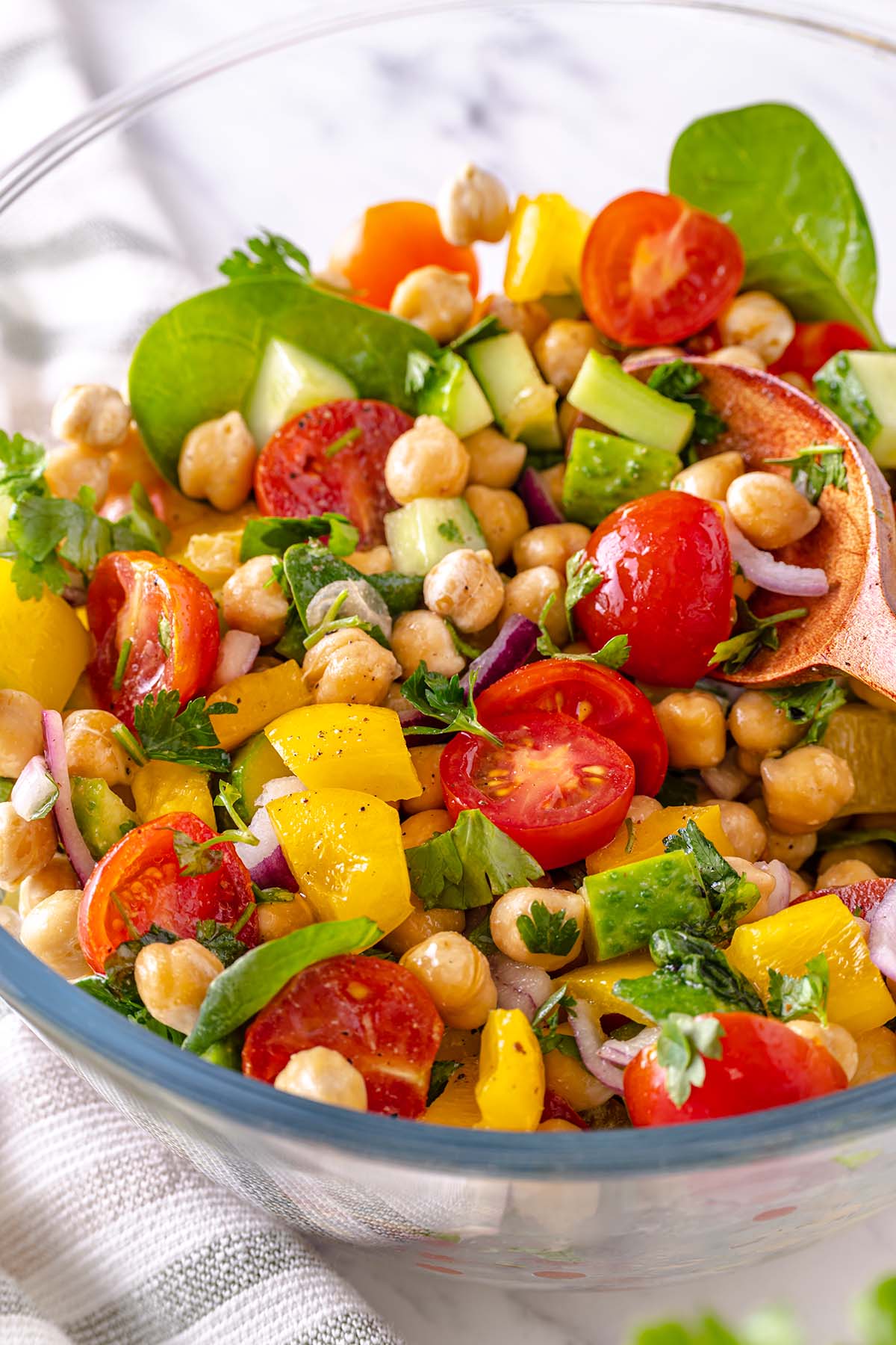 Greek Chickpea Salad