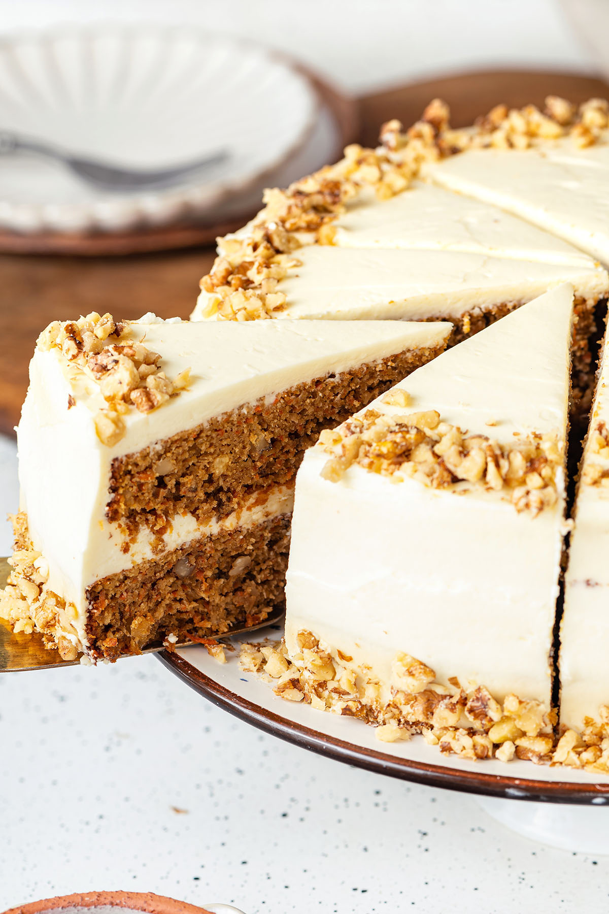 Easy Carrot Layer Cake (No Nuts!) - Boston Girl Bakes