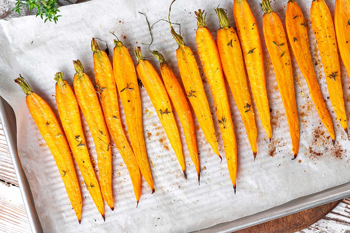 Oven Roasted Carrots
