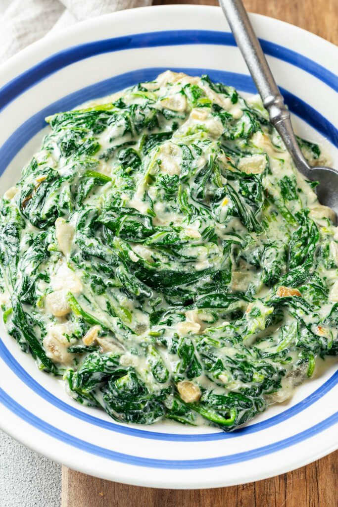 Vegan Creamed Spinach