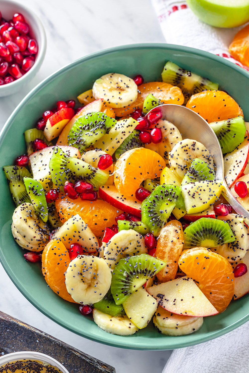Winter Fruit Salad with Poppy Seed Dressing