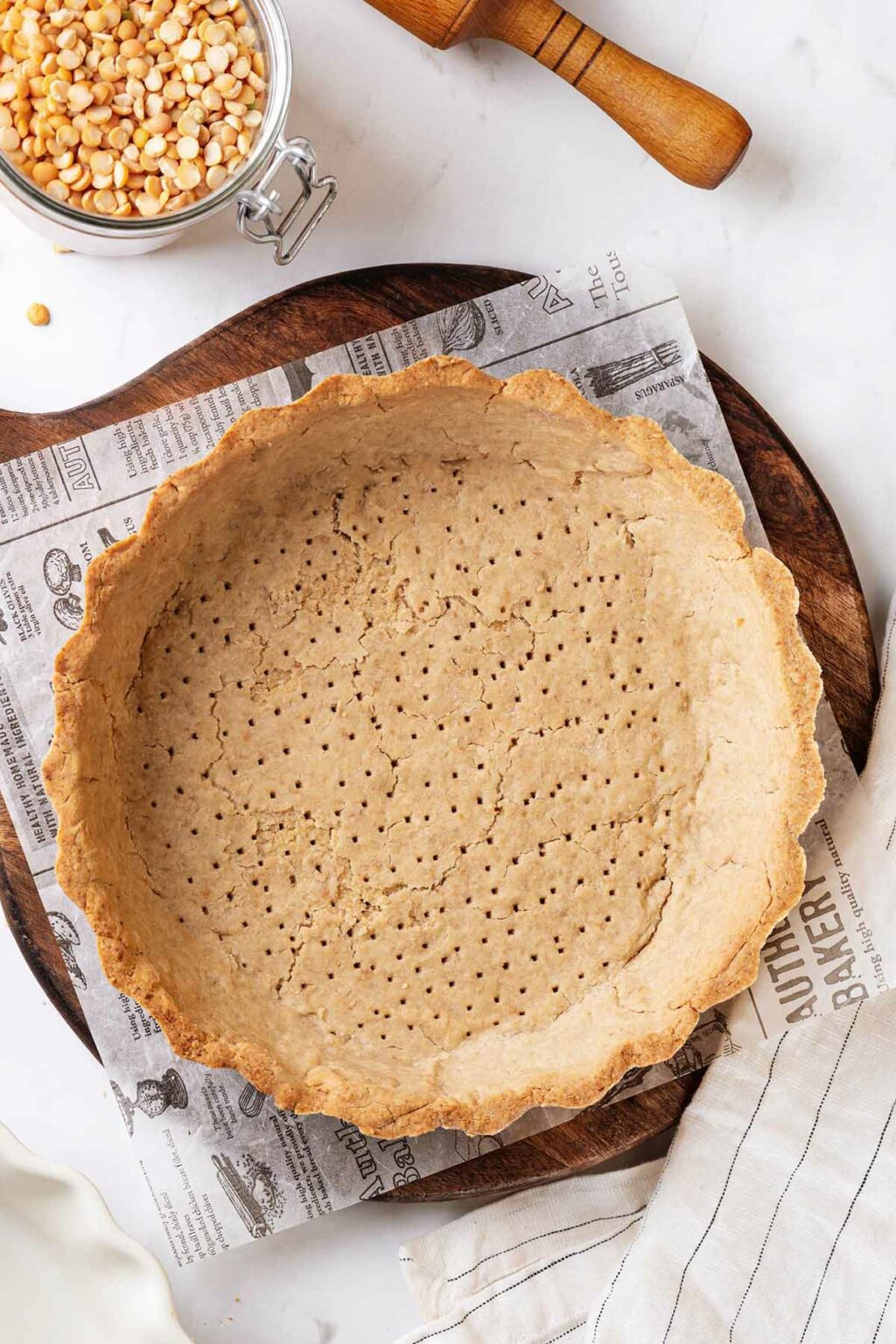 Easy Glutenfree Pie Crust (without Xanthan Gum)