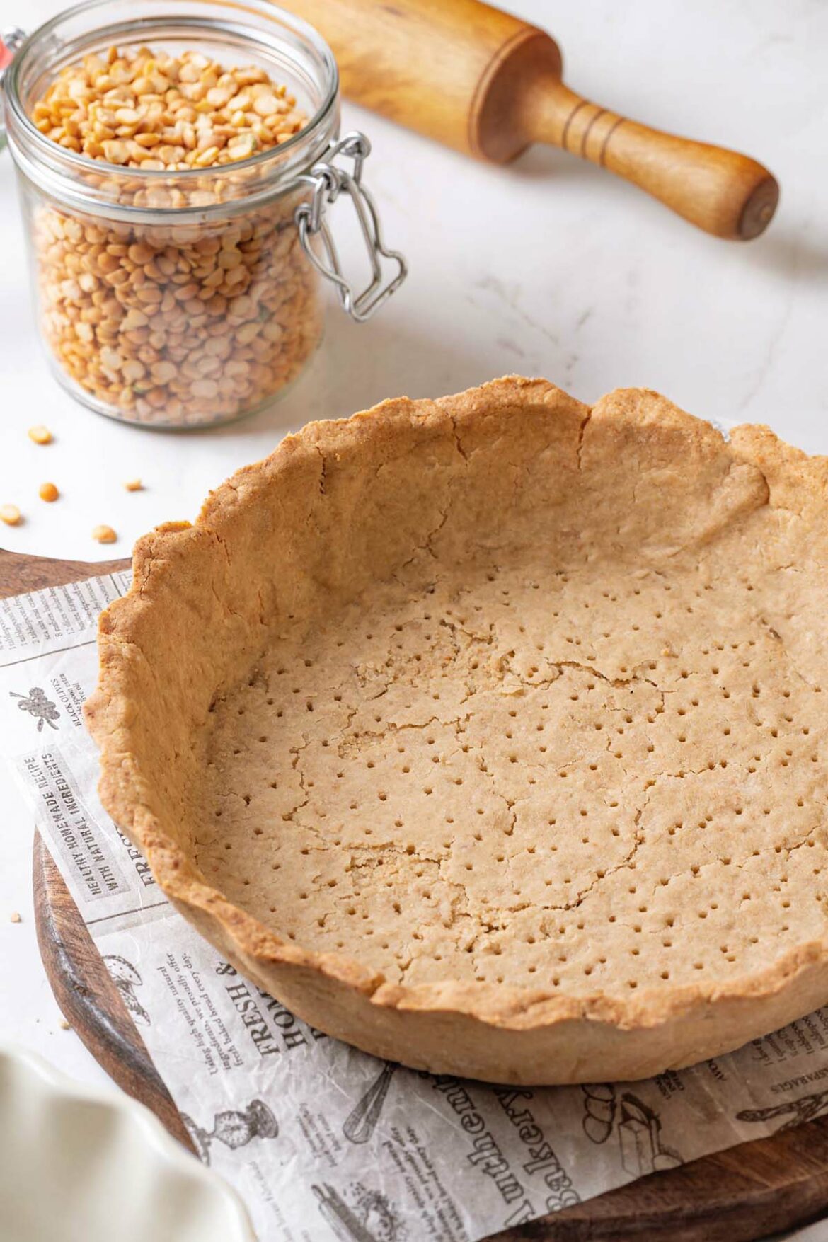 Easy Glutenfree Pie Crust (without Xanthan Gum)