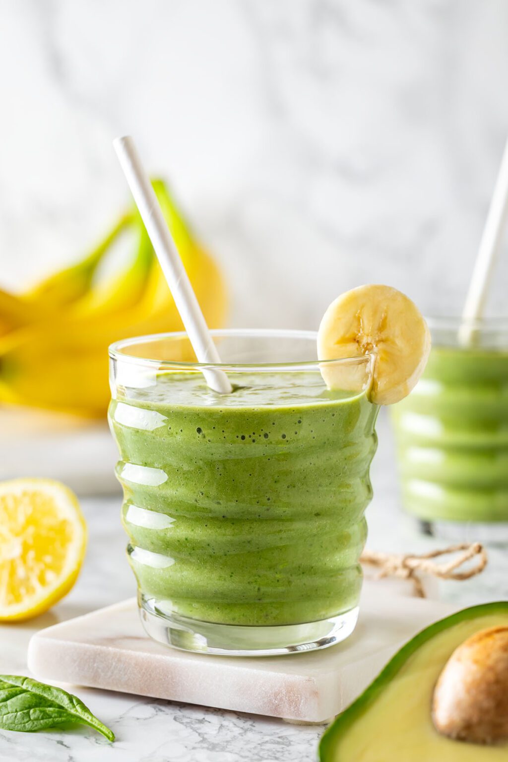 Avocado Banana Peanut Butter Smoothie