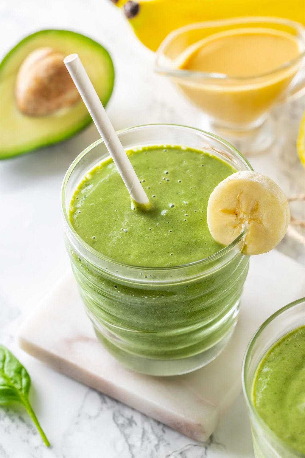 Avocado Banana Peanut Butter Smoothie