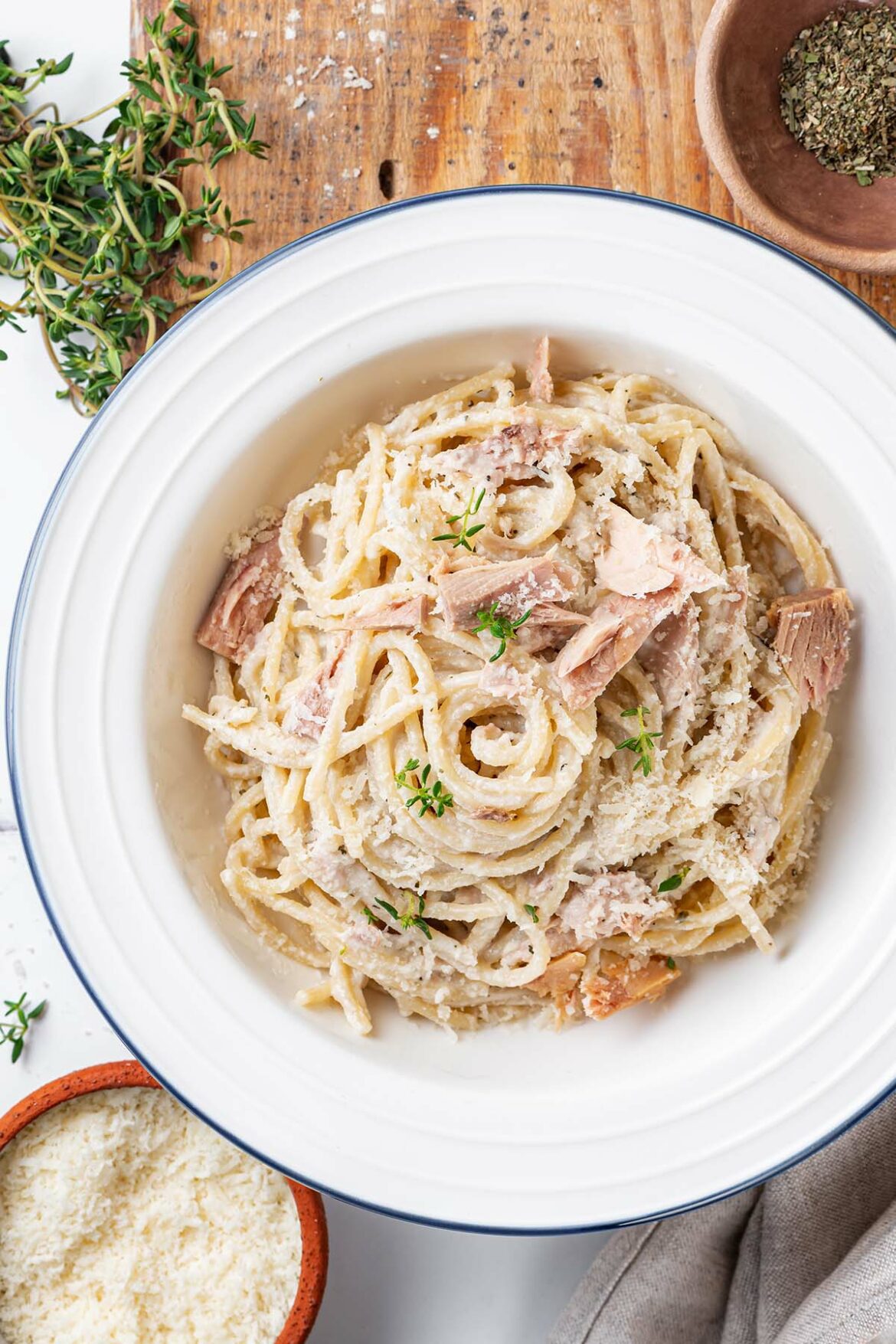 Creamy Dairyfree Tuna Pasta