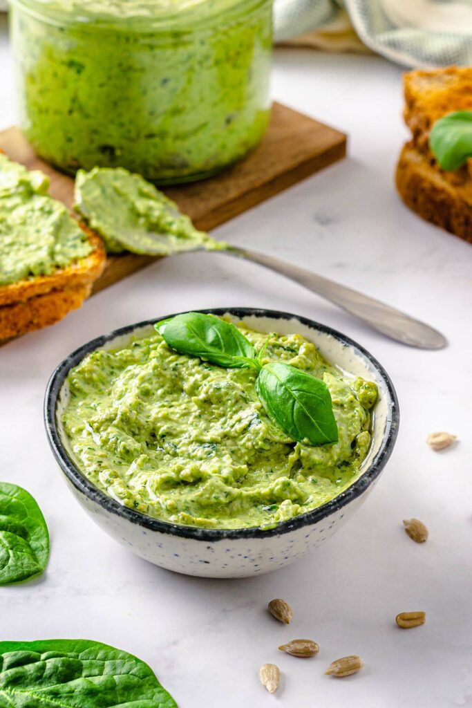 The Best Sunflower Seed Pesto