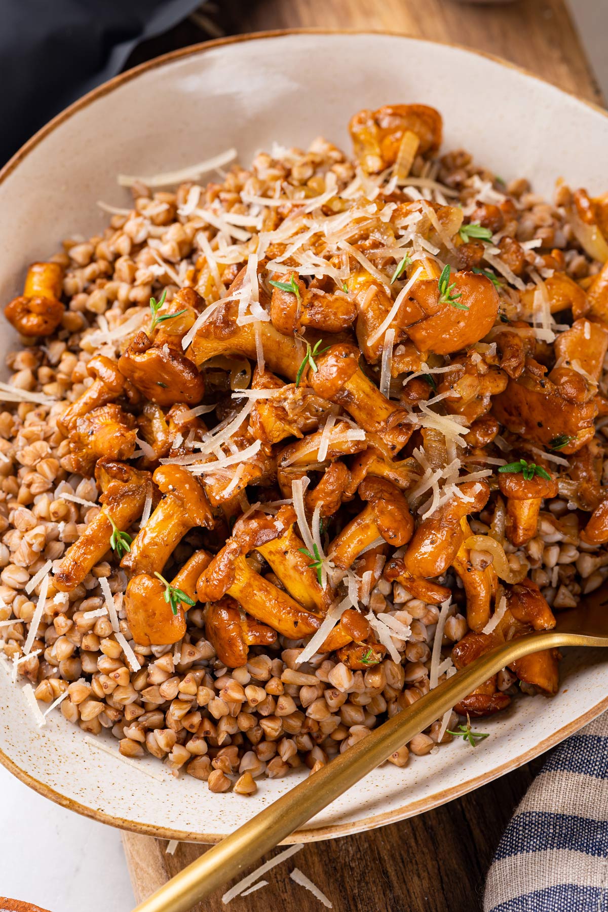 Buckwheat with mushrooms