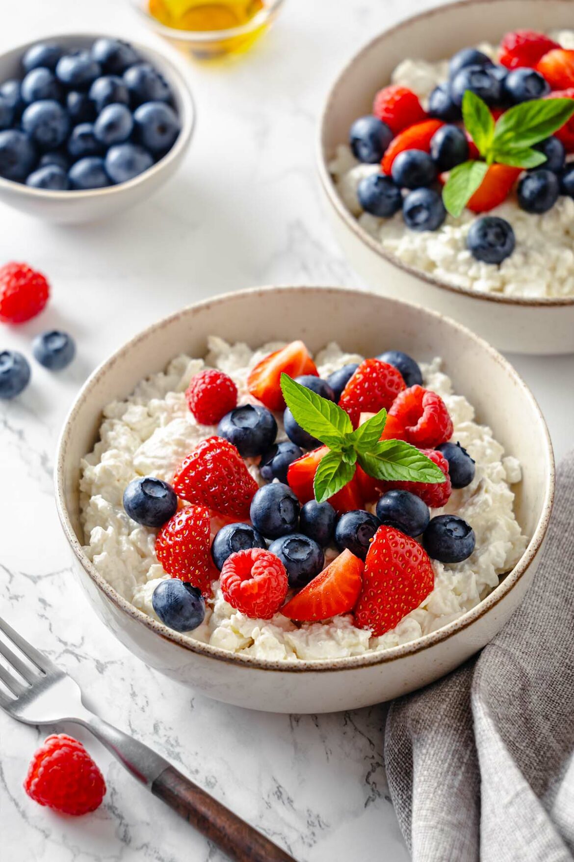 Cottage Cheese with Fruit