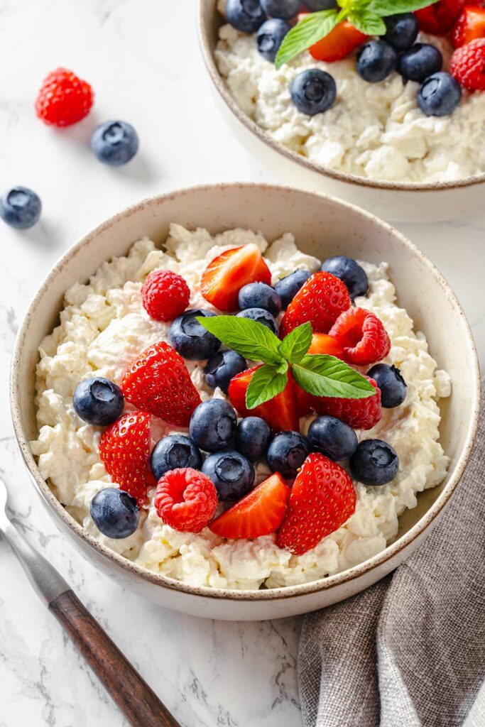 Cottage Cheese with Fruit