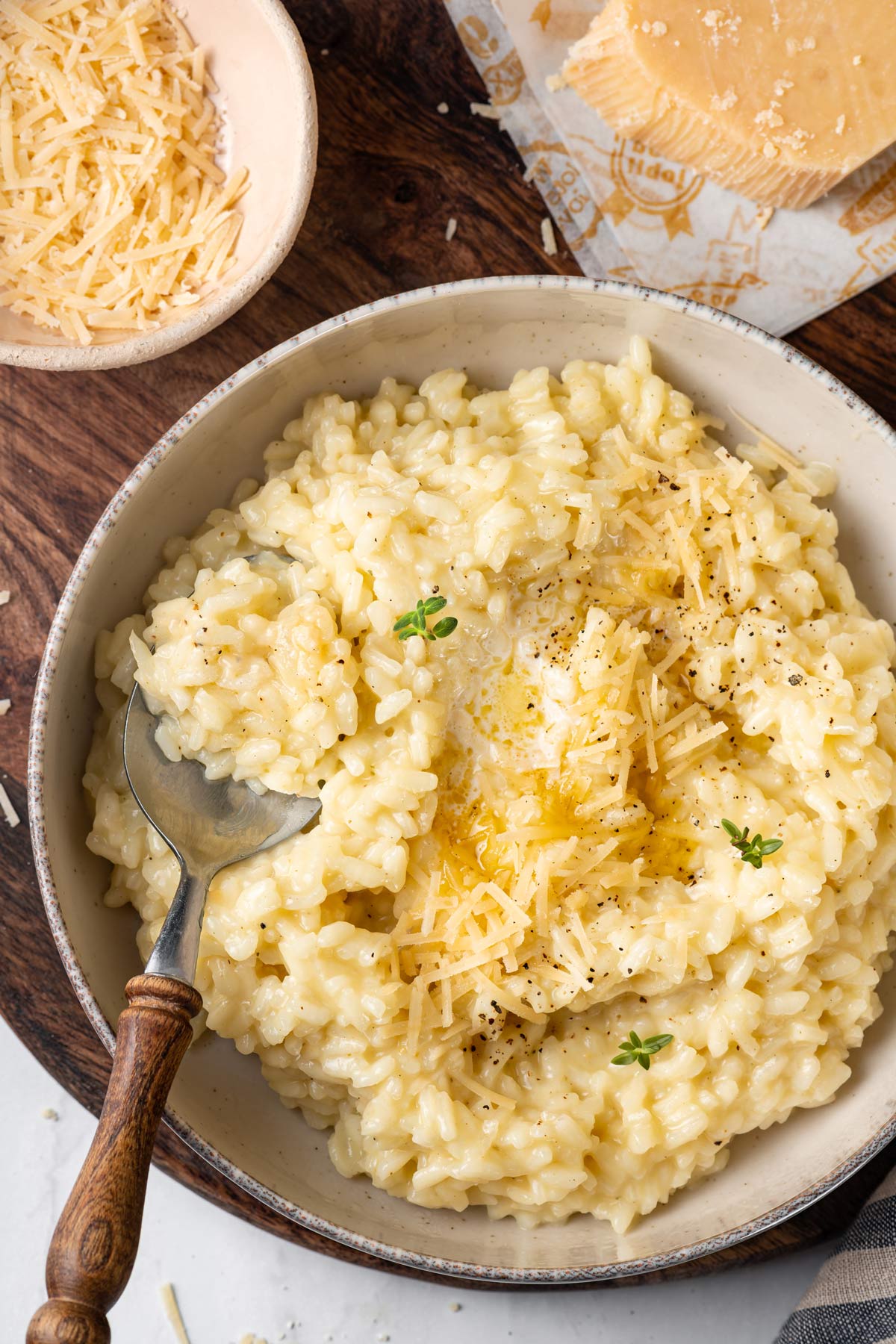 Creamy Risotto Recipe, Single Serving