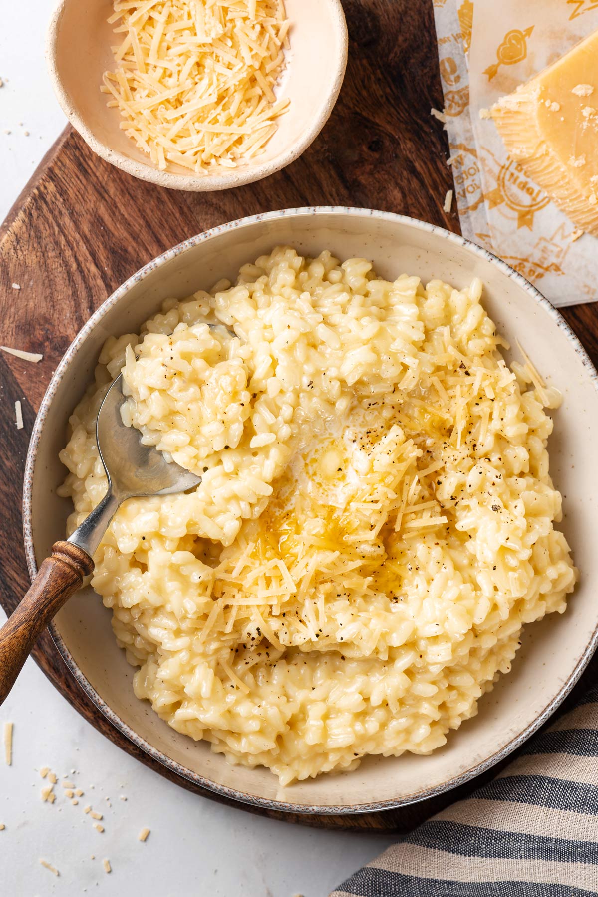 Creamy Risotto Recipe, Single Serving